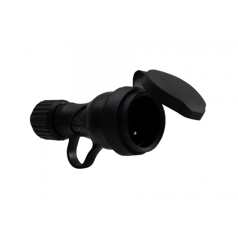 gniazdo gumowe z uchem 16A 230V IP44
