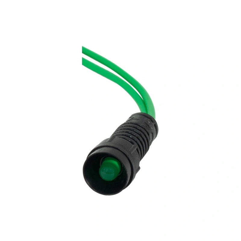 Kontrolka diodowa fi 5mm, 230V zielona/green IP20