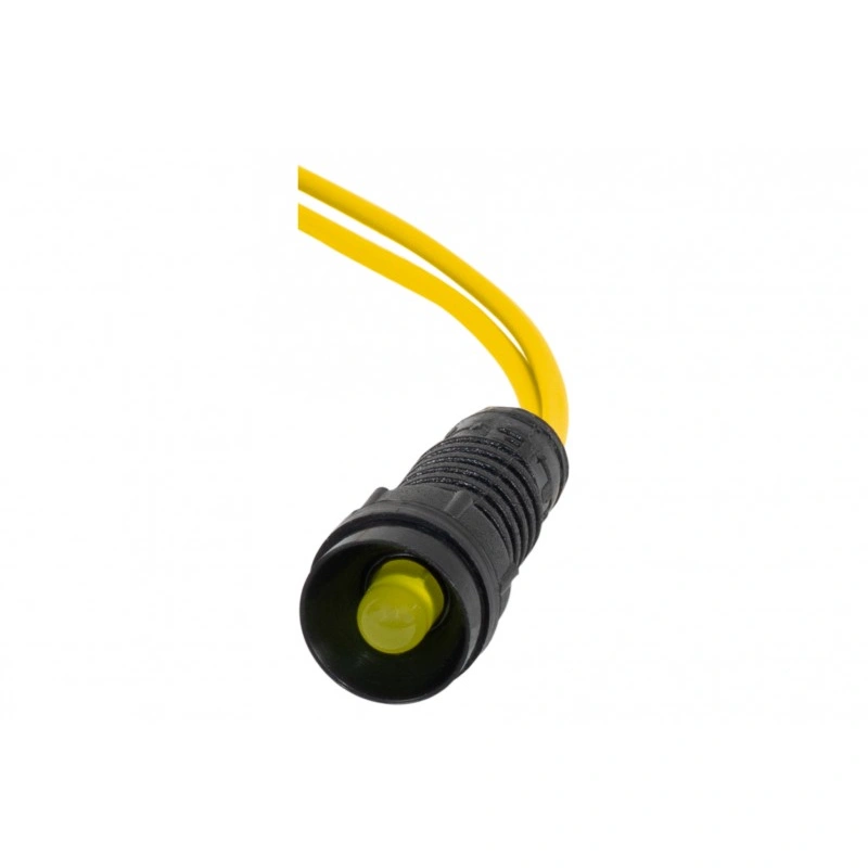 Kontrolka diodowa fi 5mm, 230V żółta IP20