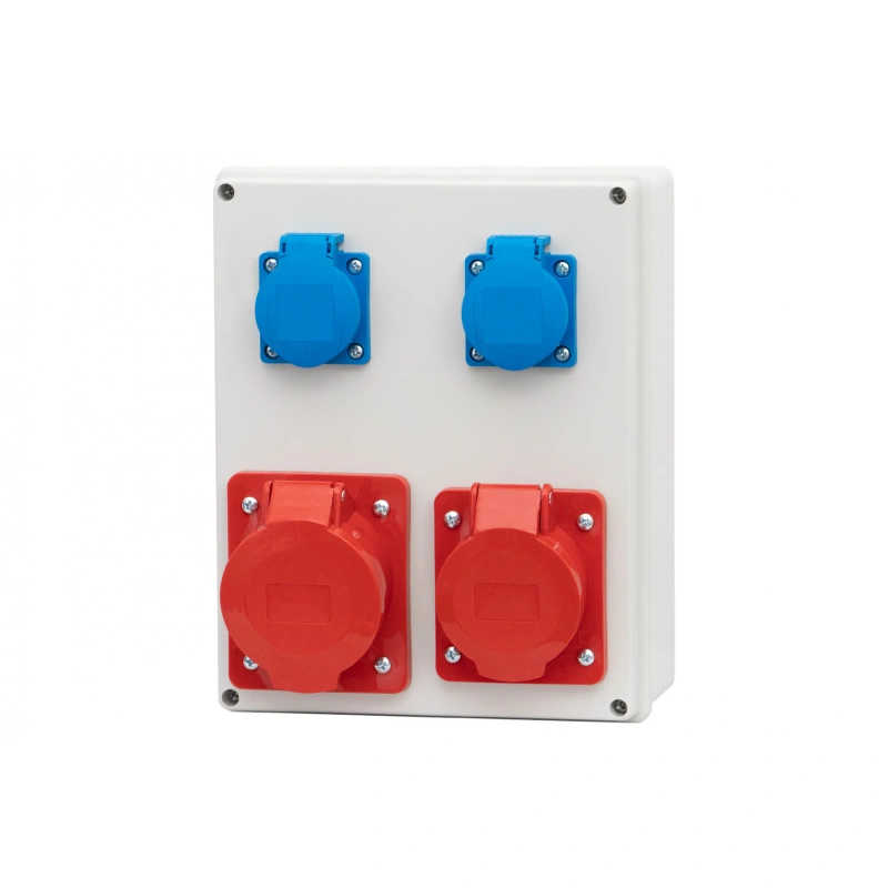 Rozdzielnica R-240 - gniazda 2x16A 5p, 2x230V IP44