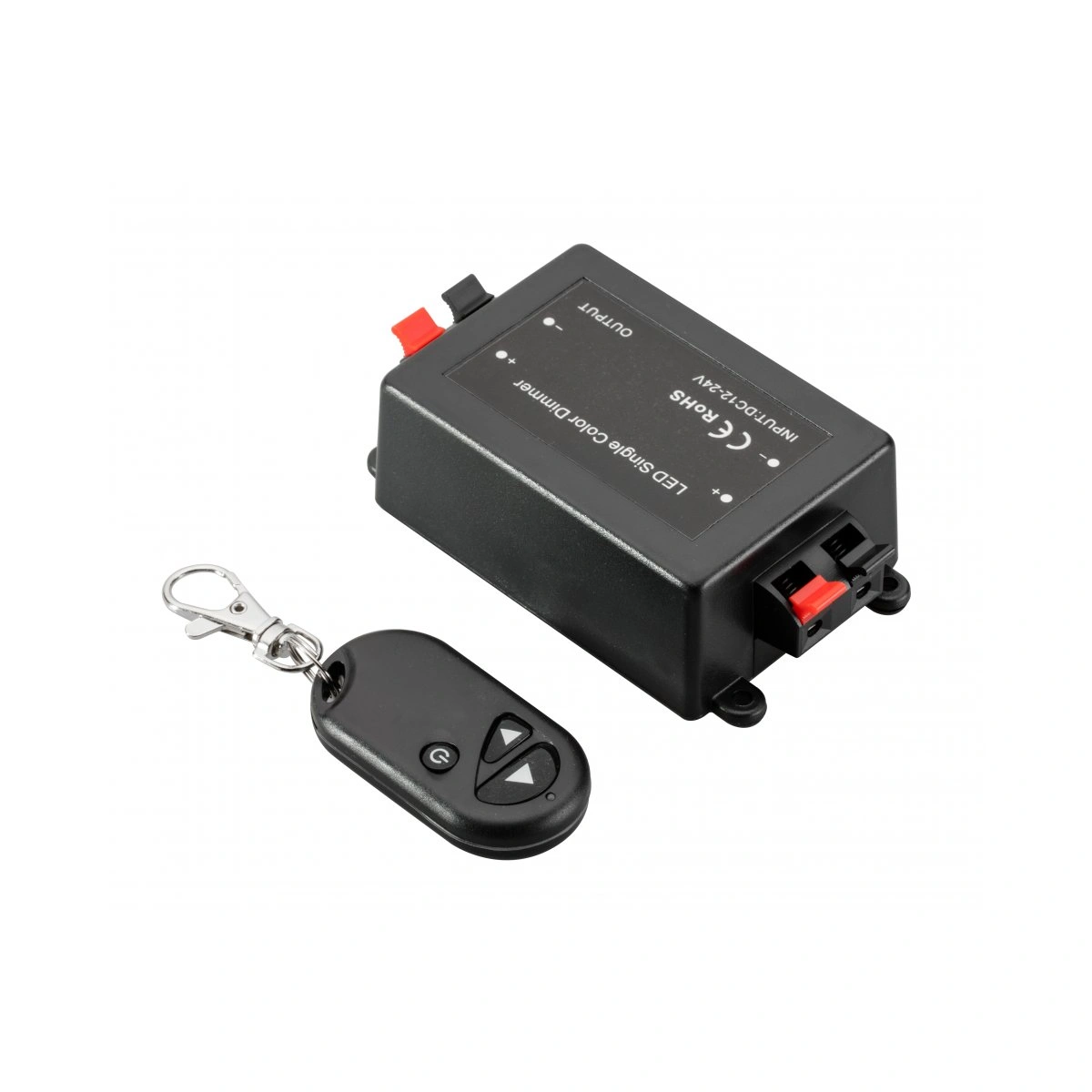 Ściemniacz LED 12-24V DC 8A, czarny JACKY