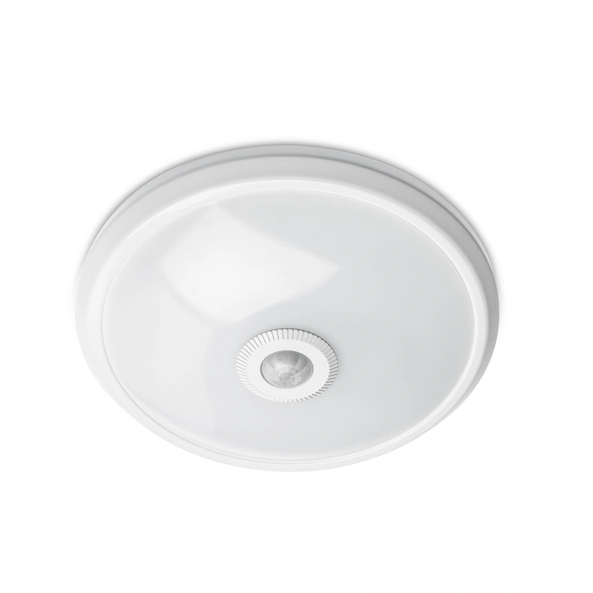 Plafoniera LED ITALIA z czuj.ruchu 12W, 900lm,IP20 230V AC, kąt 360 neutralna biała, biała"