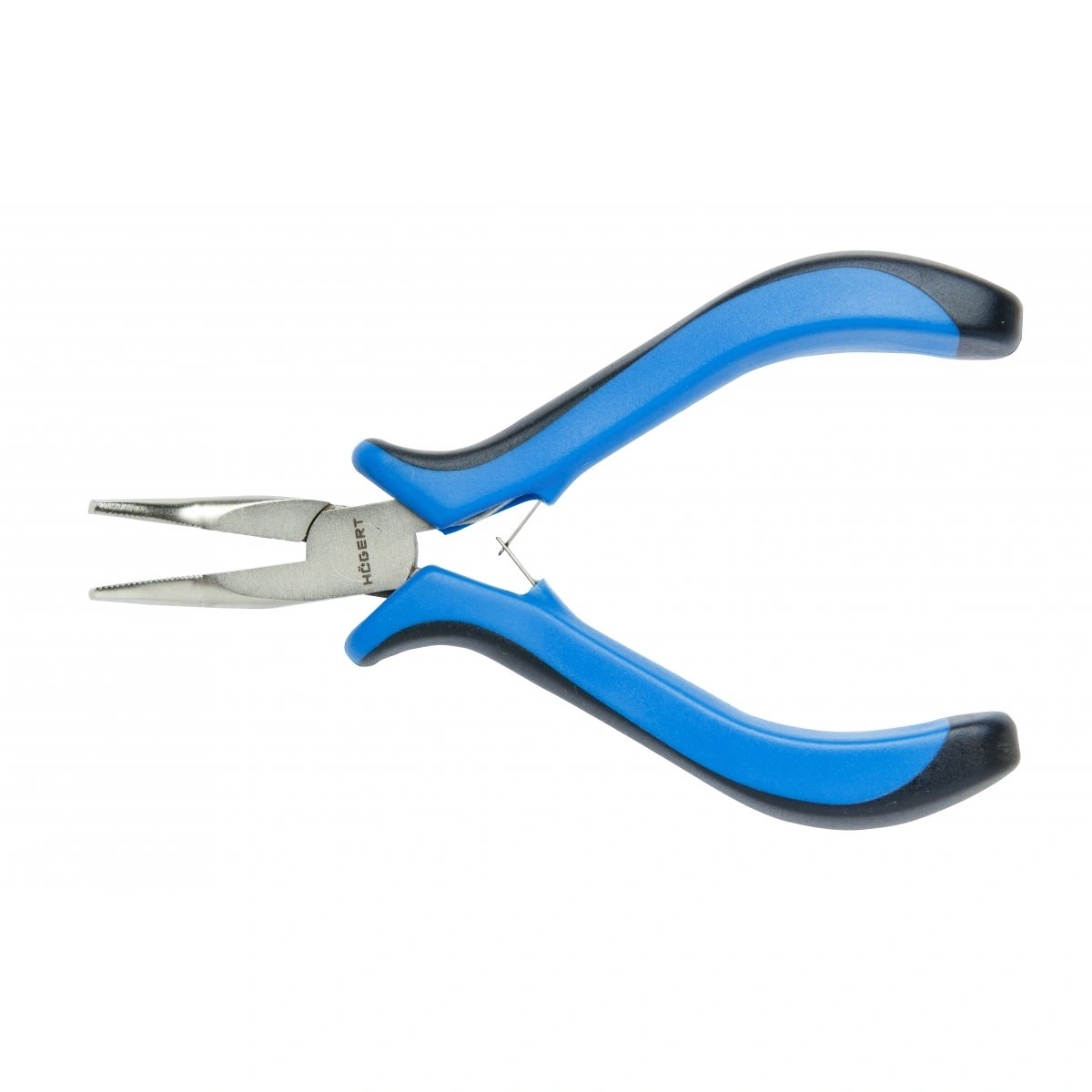 Szczypce precyzyjne wygięte 130mm