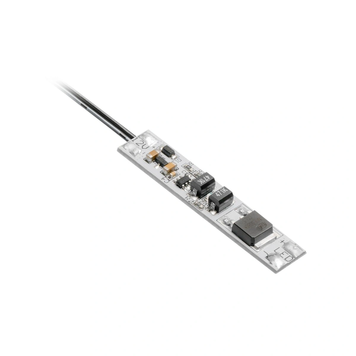 Włącznik dotykowy do profili LED z taśmą klejącą [max.60W][przewód 2m]