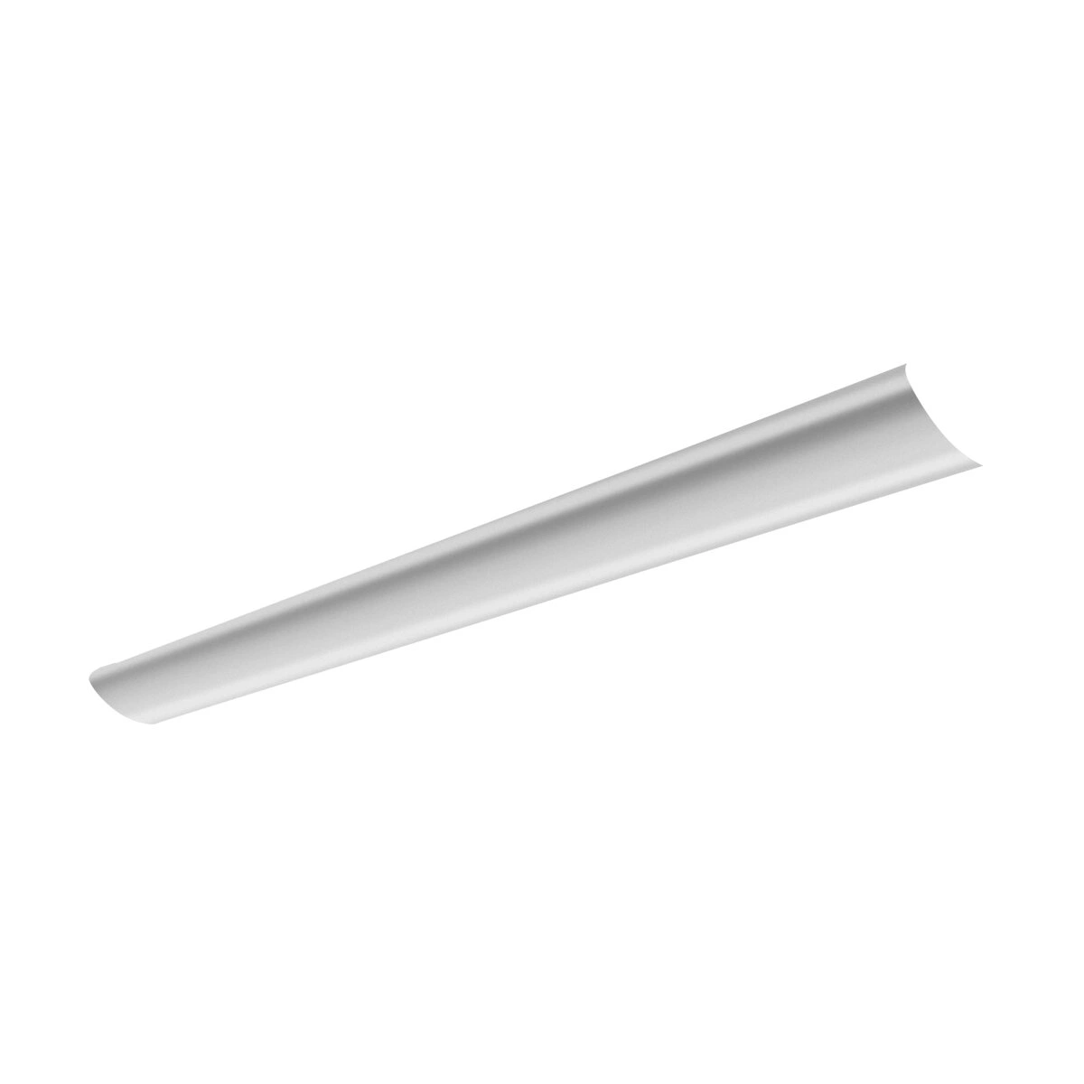 oprawa do LED ZEFIR 2x120 IP40, klosz mleczny