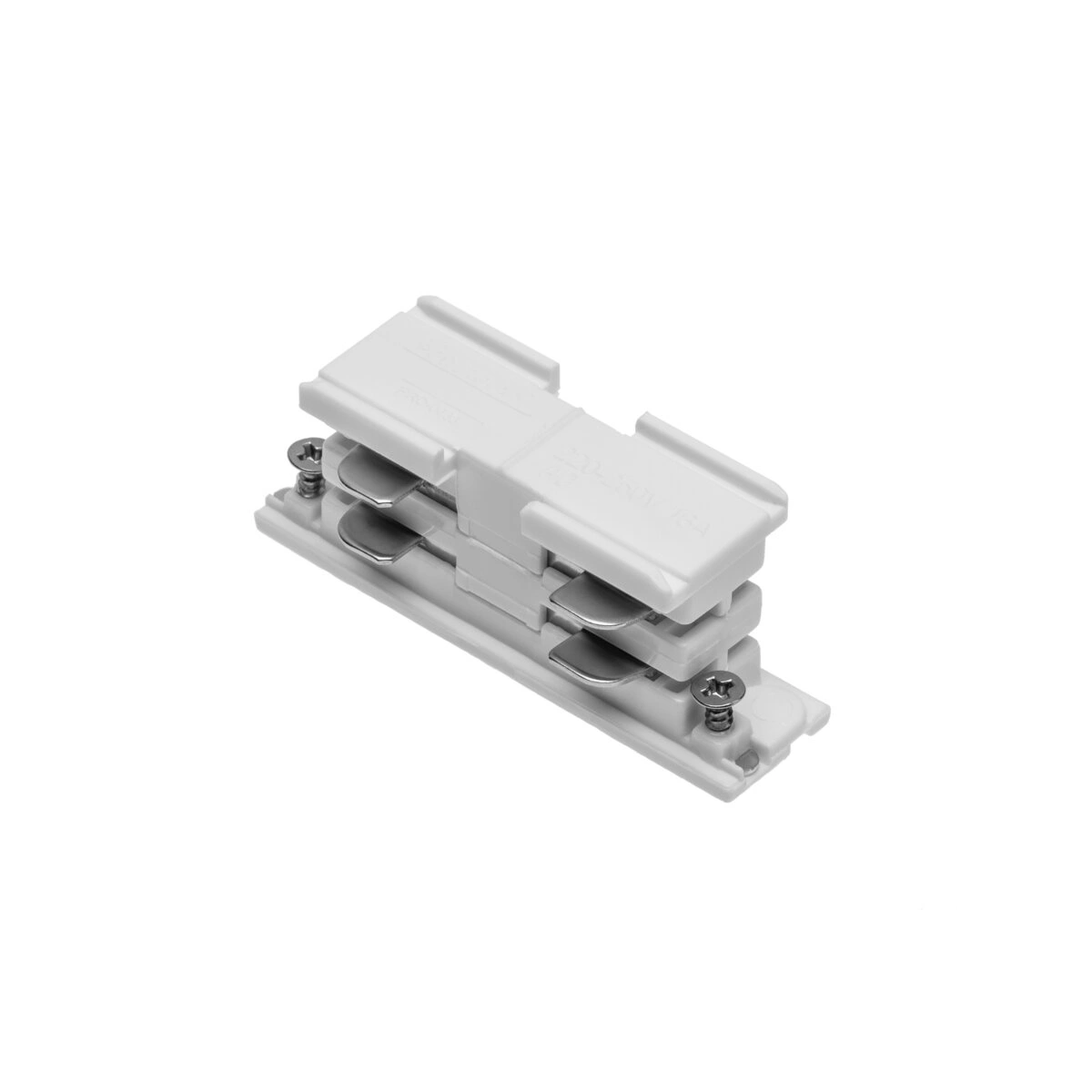 łącznik prosty do szynoprzewodu 3-fazowego X-RAIL, 68x31mm, biały