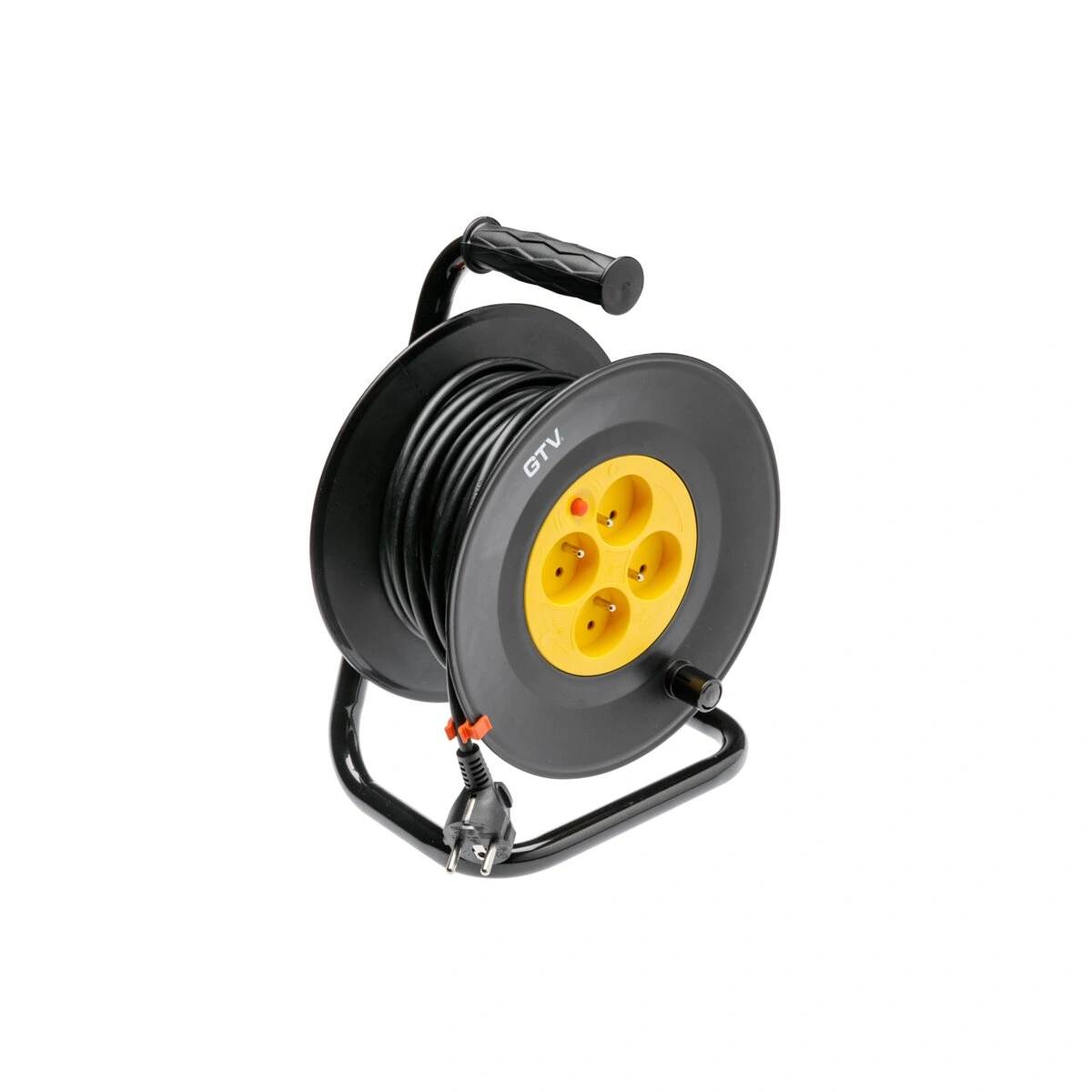 Przedłużacz bębnowy PVC 20mb 3x1mm IP20 [4x2P+Z]