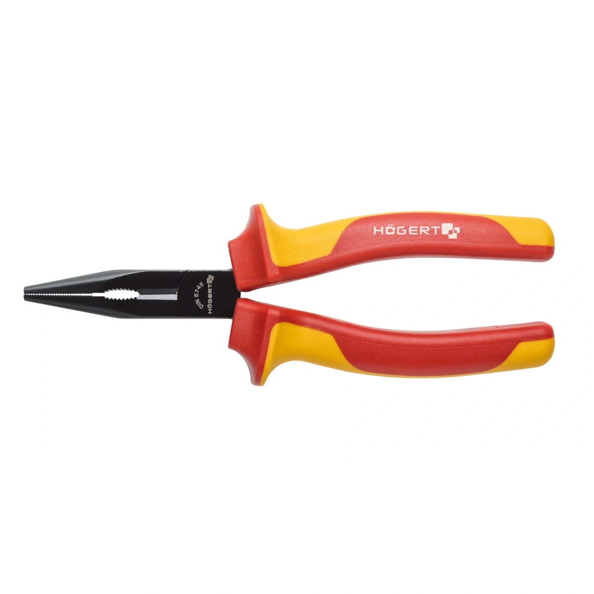 Szczypce wydłużone, proste 160mm, 1000V, VDE