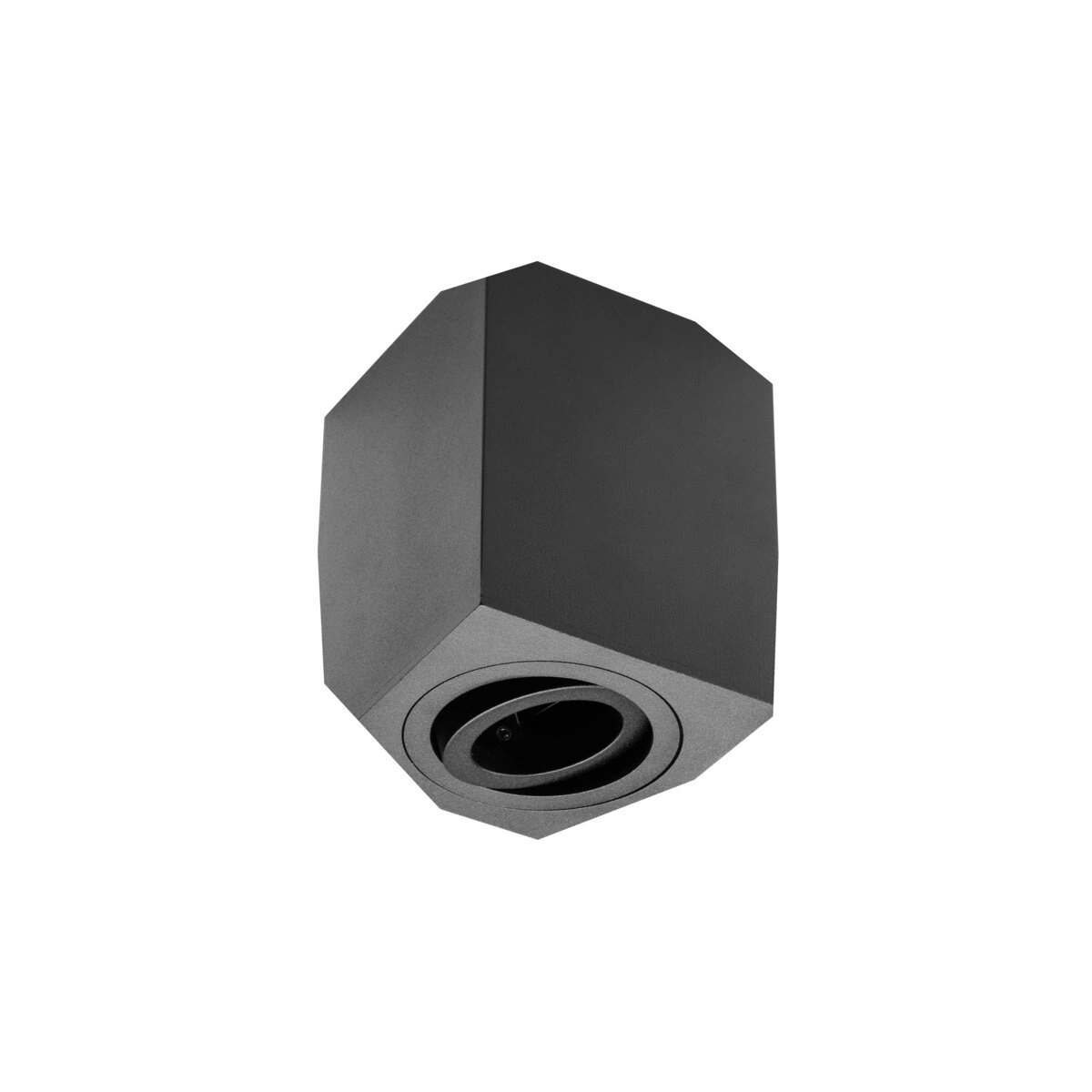 oprawa sufitowa SENSA 90x90x115mm max.50W IP20, kwadratowa, czarny