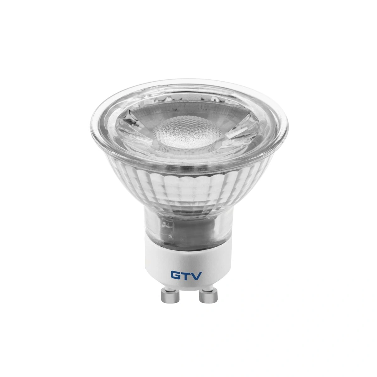 żarówka LED GU10 5W 400lm 38', biały ciepły SZKLANA