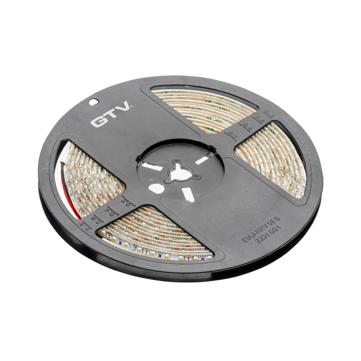 Taśma LED 48W 9,6W/mb, 520lm/mb, IP65, biały zimny [rolka 5mb] GTV