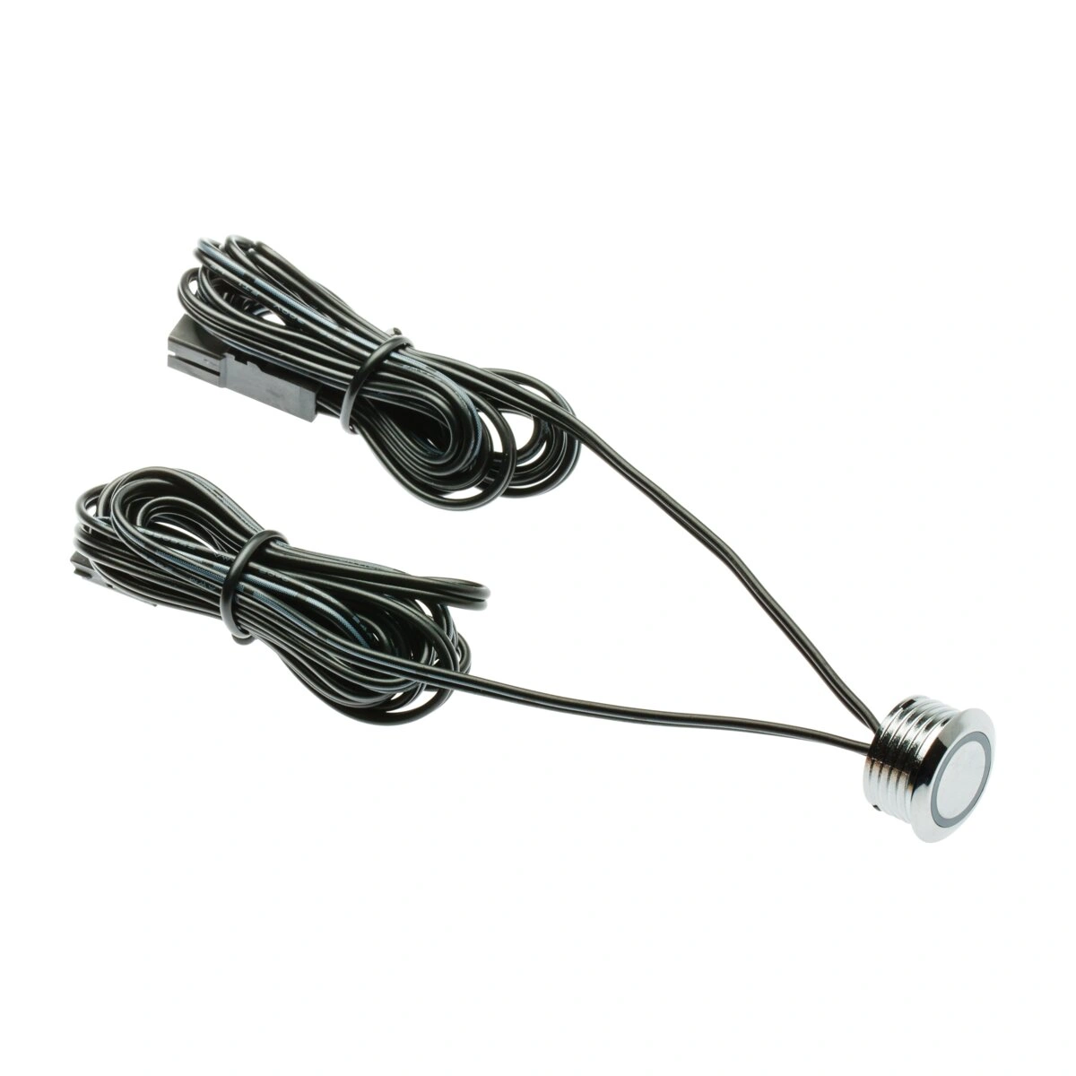 Włącznik dotykowy ściemnialny 12V DC [max.20W][przewód 1,5m], chrom