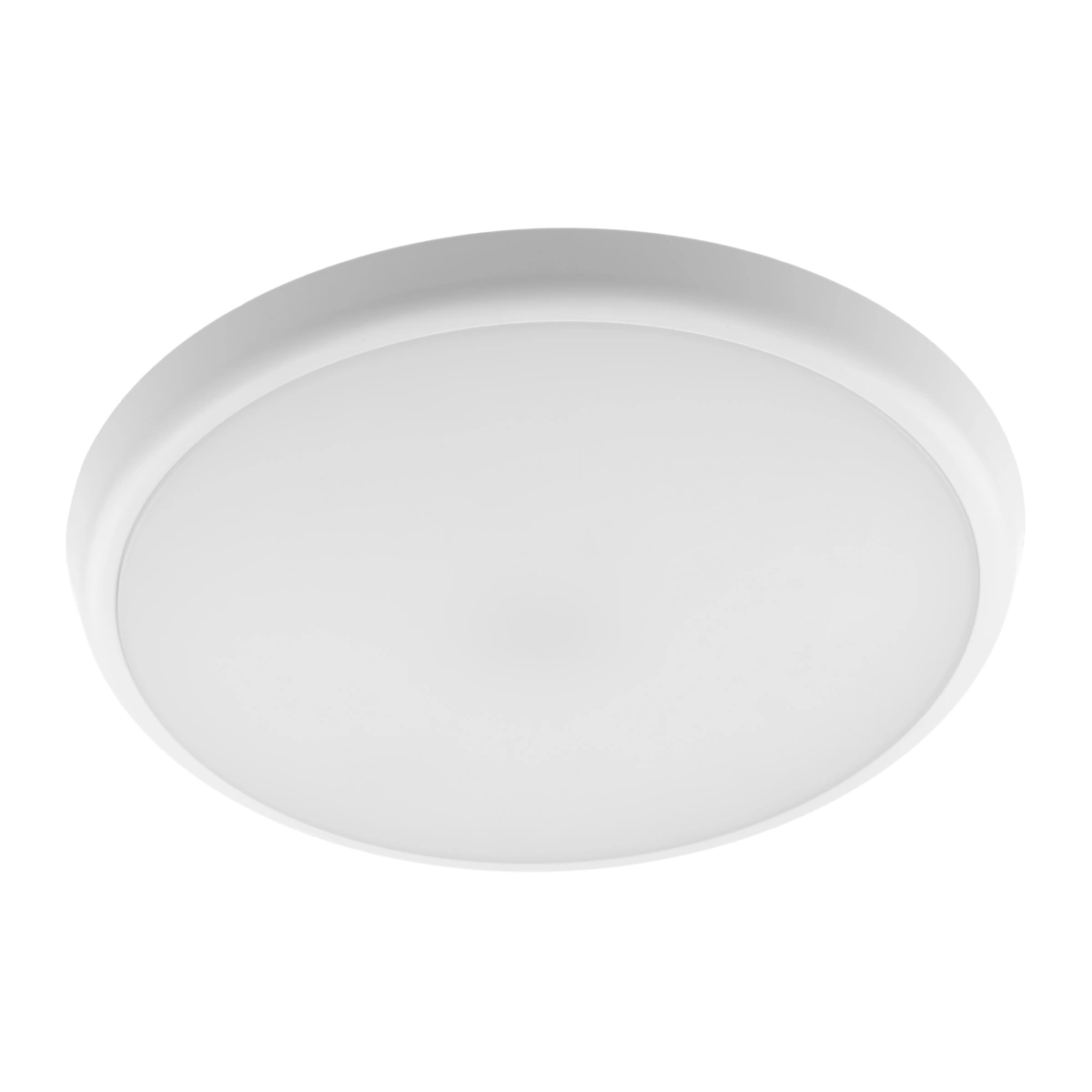 PLAFONIERA OSAKA LED Z CZUJ.MIKROFALOWYM, 22W, 2000lm, IP54, IK10, AC220-240V, 50/60Hz, 360°, 4000K, ŚCIEM.