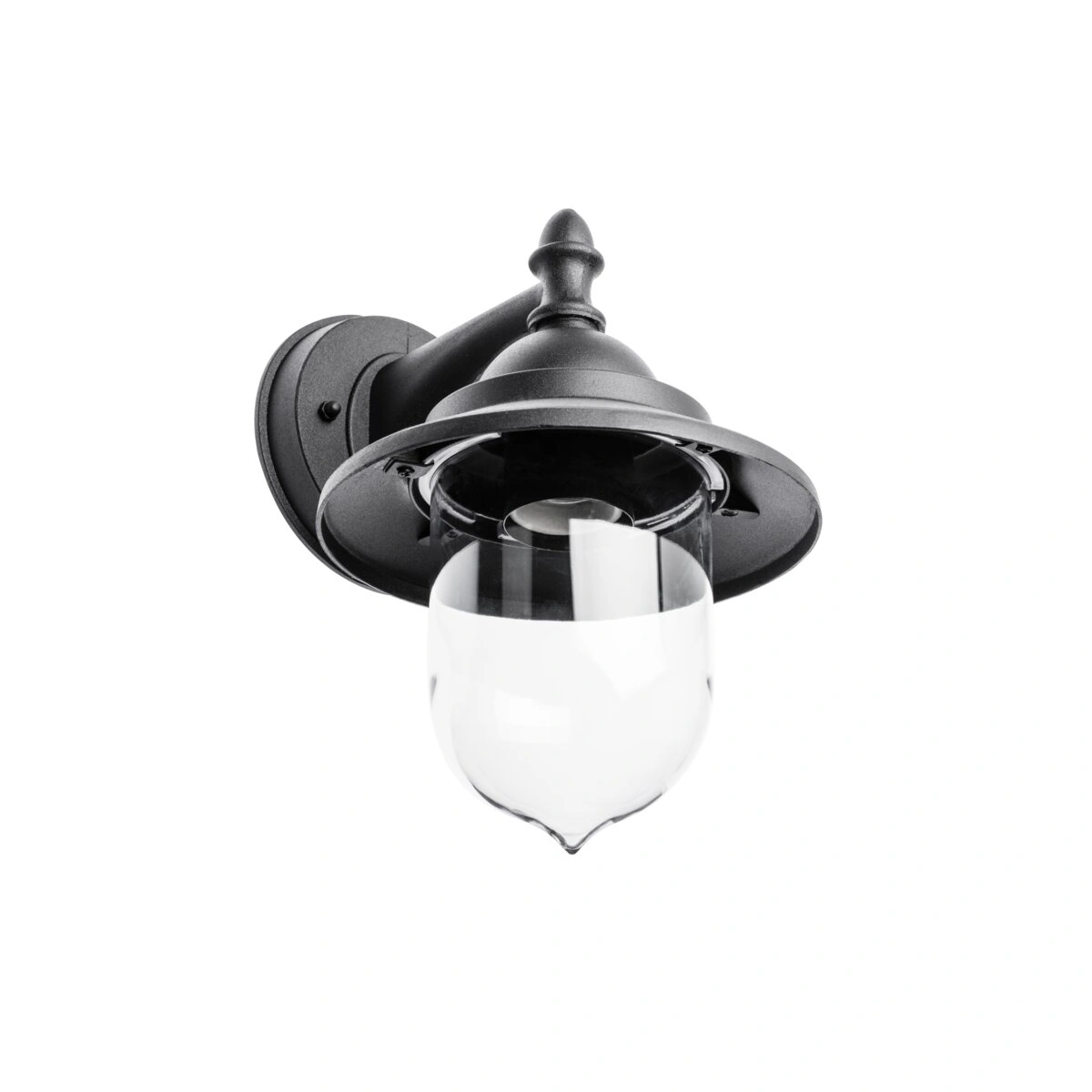 oprawa ogrodowa kinkiet TOSKANA-AD 1xE27 max.60W IP54, czarny [kinkiet prosty dolny]