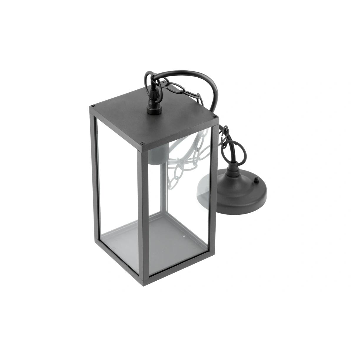 oprawa ogrodowa wisząca VENTANA-H 1xE27 max.20W IP54, czarny