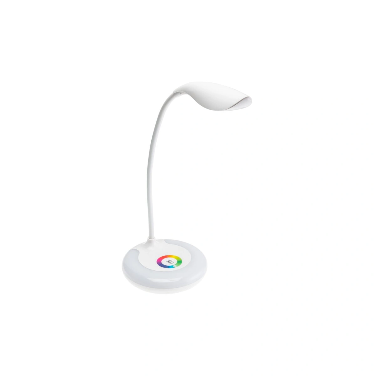 Lampka biurkowa LED 5W 240lm GALACTIC LED, biały neutralny, biały [podstawa RGB, ściemnialna]