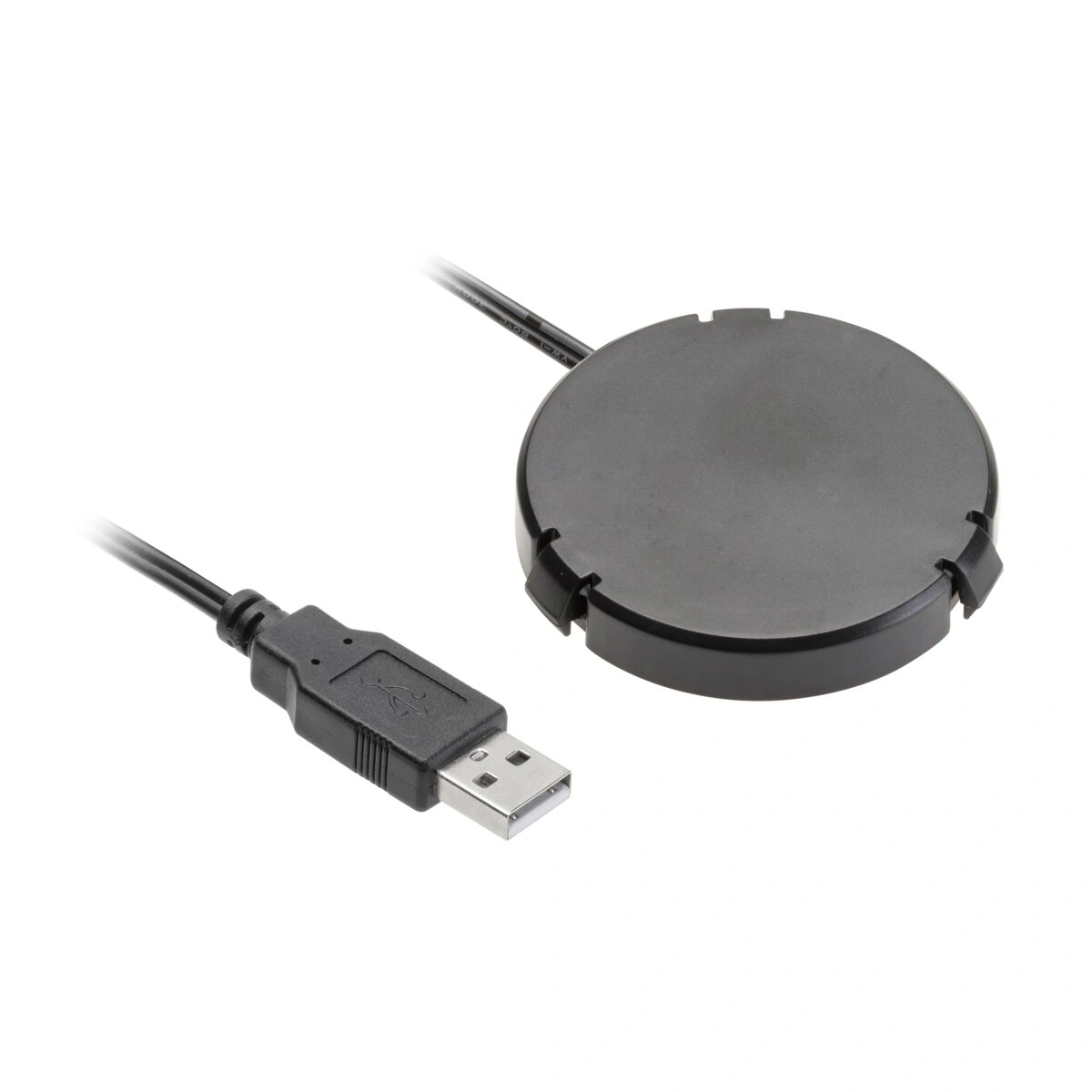 Ładowarka bezprzewodowa podblatowa z zasilaczem max. 2,1A IP20, biały [przewód USB 1,5m]