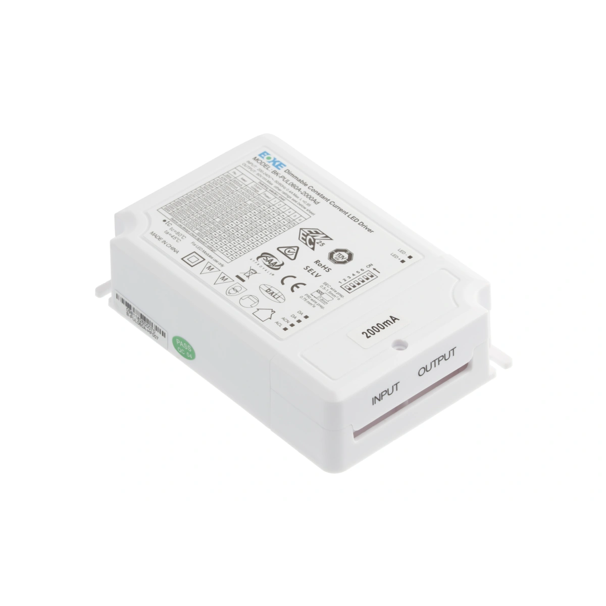 zasilacz LED stałoprądowy DALI 800-2000mA 3-42V SELV klasa 2, BOKE