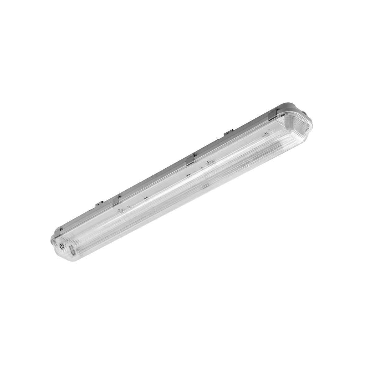 oprawa hermetyczna do LED 2x60 T8 G13 IP65 IK06, szary G-TECH