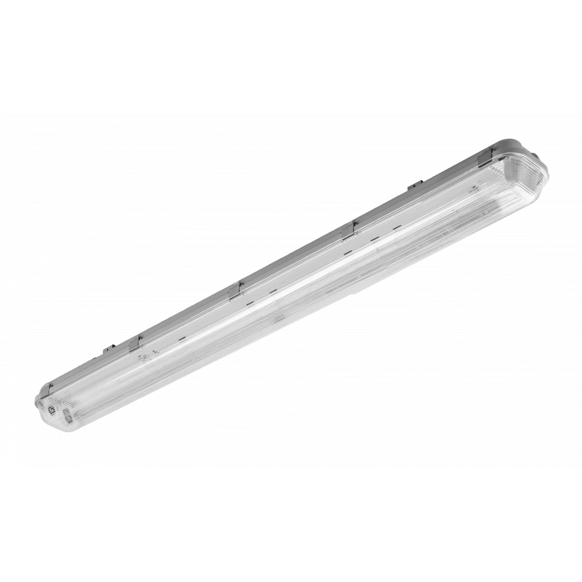 oprawa hermetyczna do LED 2x120 T8 G13 IP65 IK06, szary G-TECH