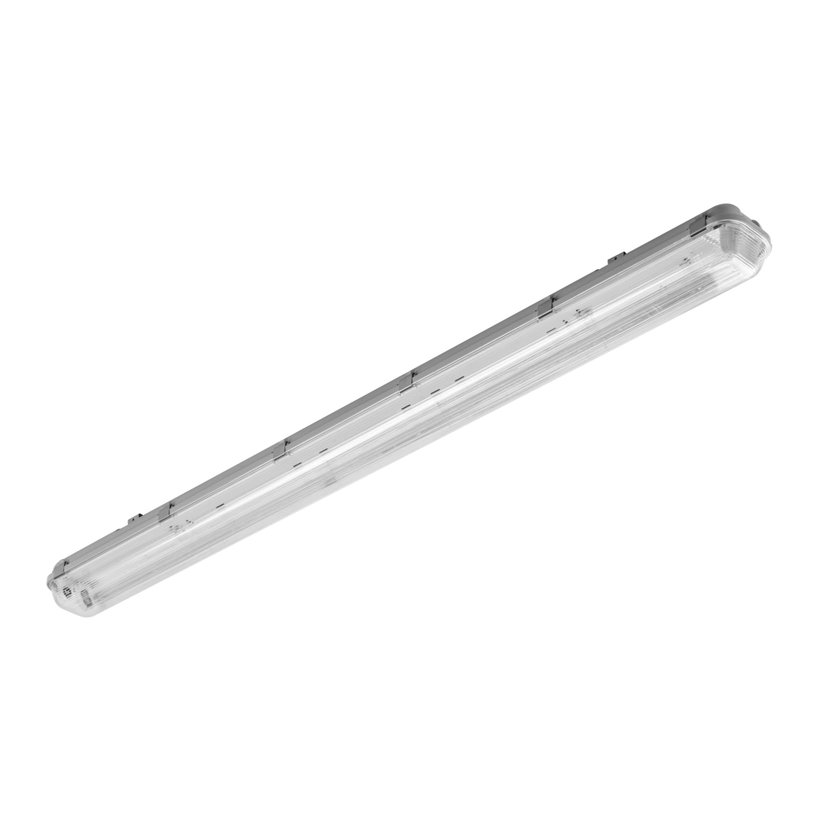 oprawa hermetyczna do LED 2x150 T8 G13 IP65 IK06, szary G-TECH