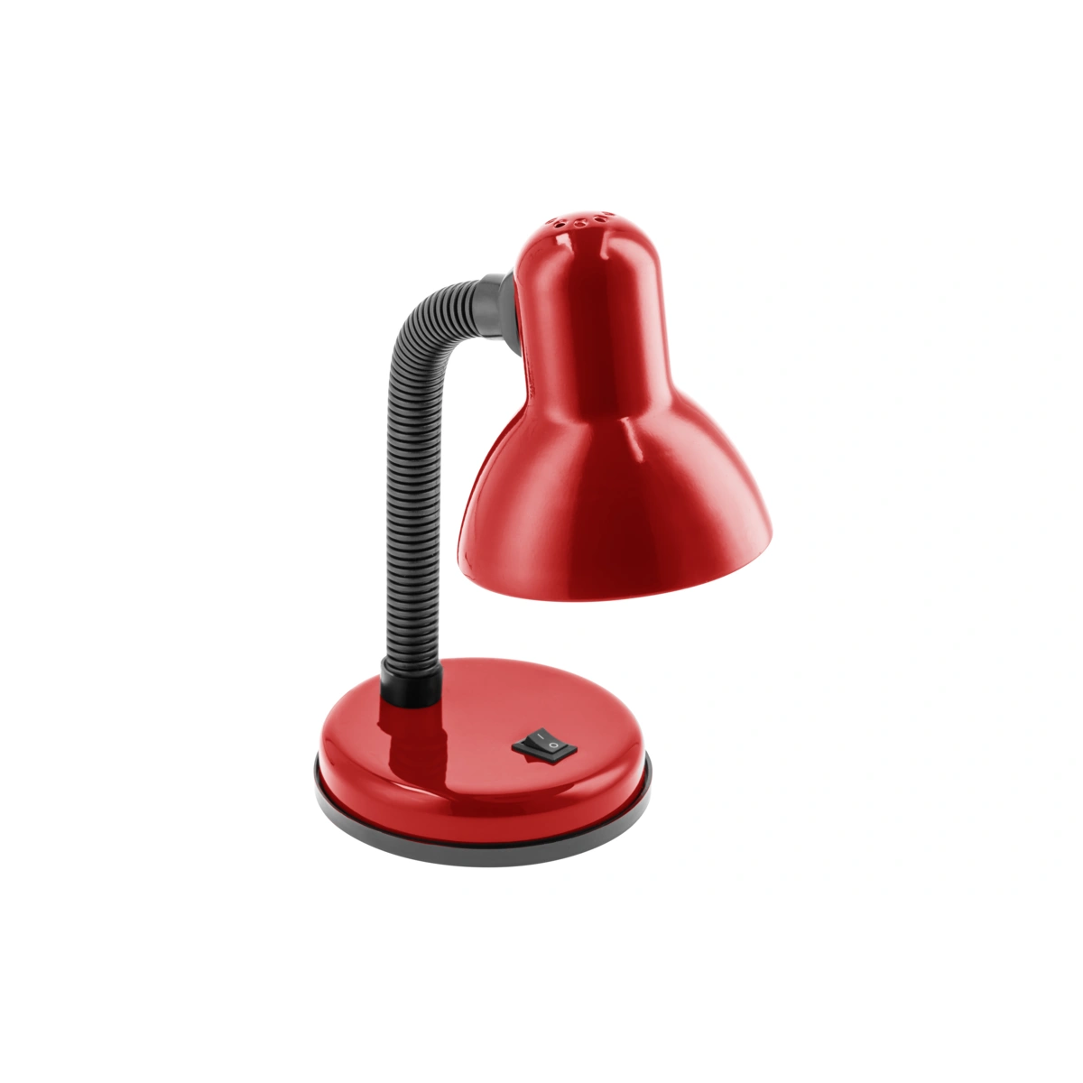 Lampka biurkowa 1xE27 max.40W, czerwony