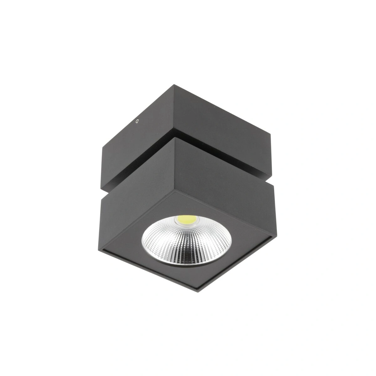 oprawa LED BIANCO 15W 1500lm IP20 IK06, kwadratowa, czarny, biały neutralny