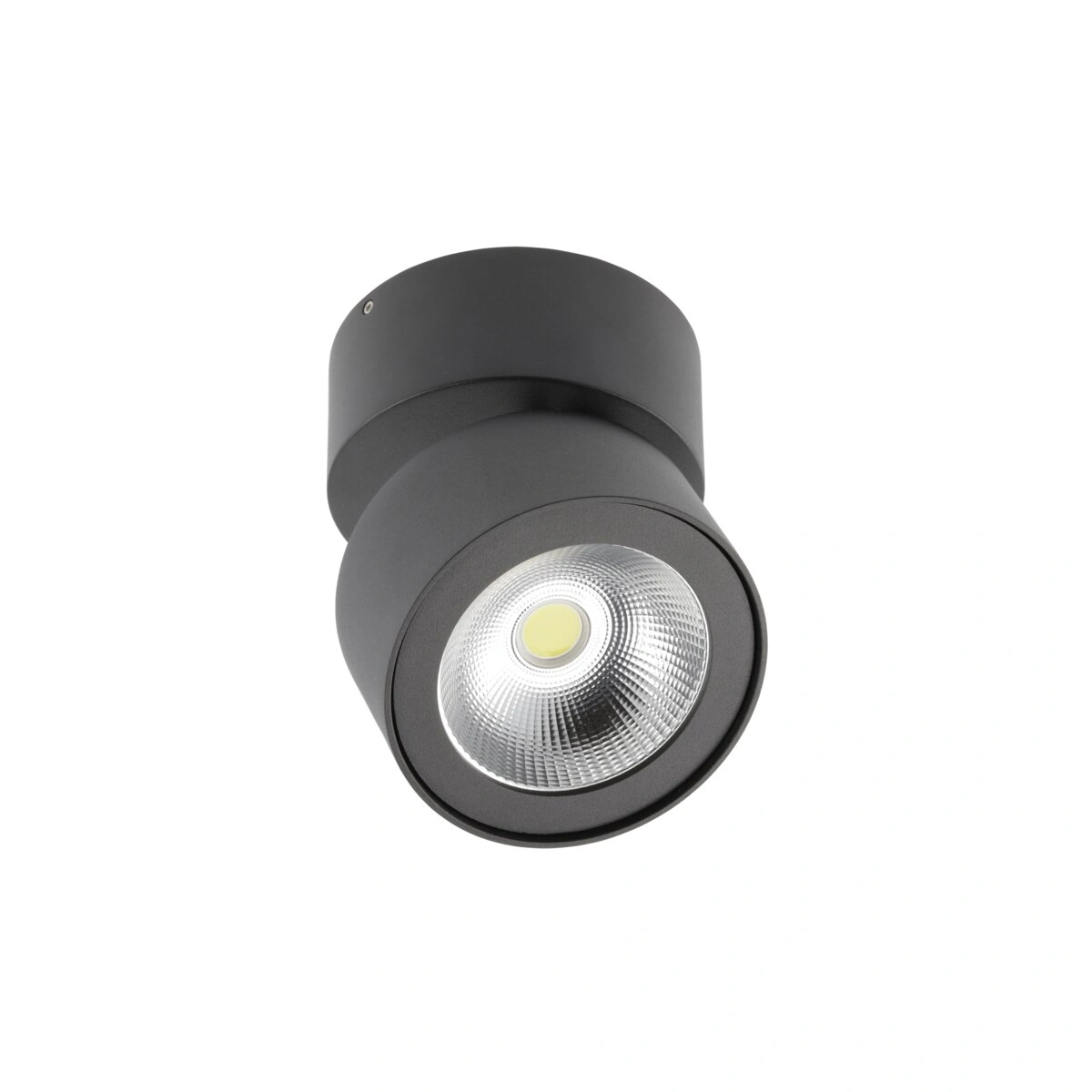 oprawa LED BIANCO 15W 1500lm IP20 IK06, okrągła, czarny, biały neutralny