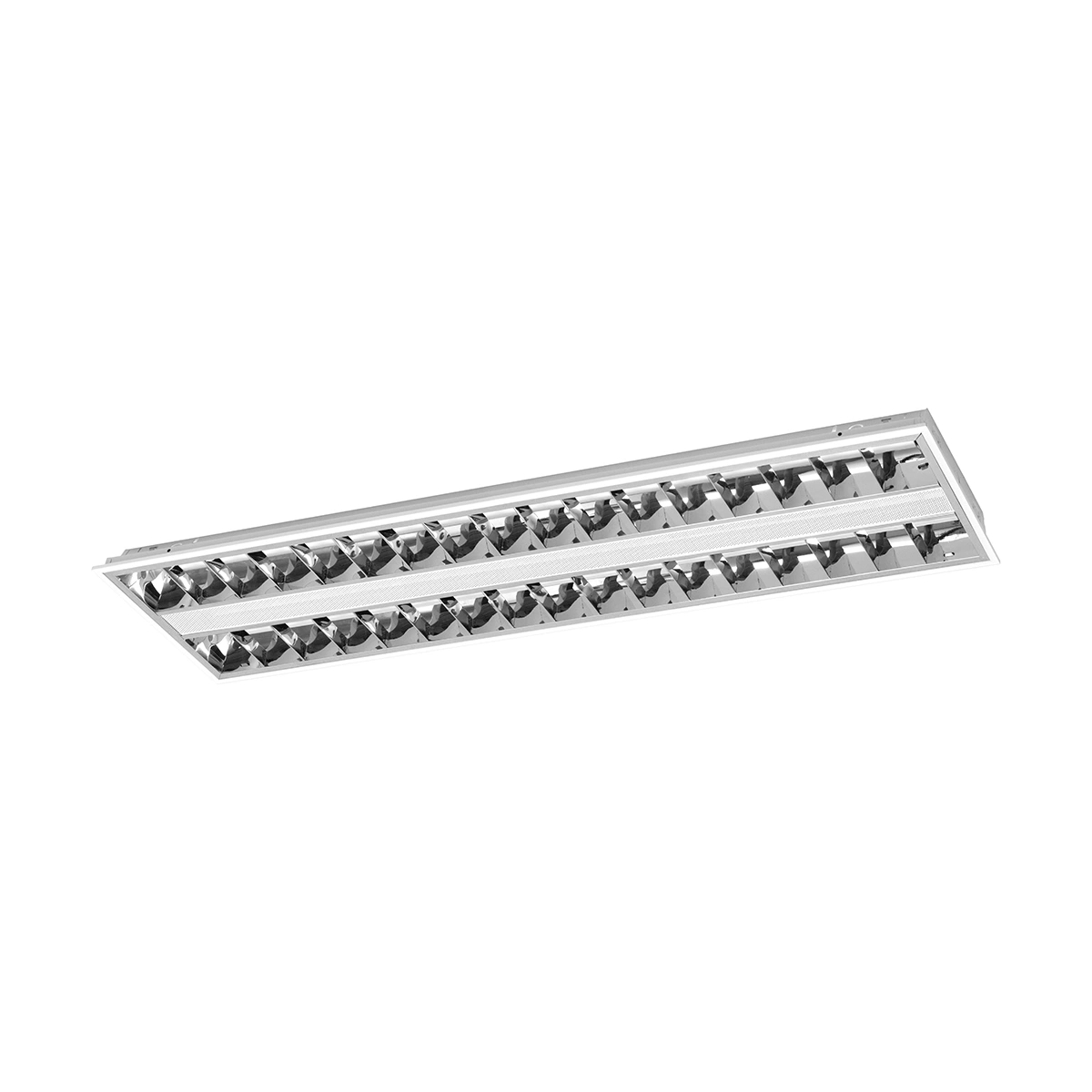 oprawa rastrowa p/t do LED CELTA 2x120 50W 5000lm, biały, biały neutralny
