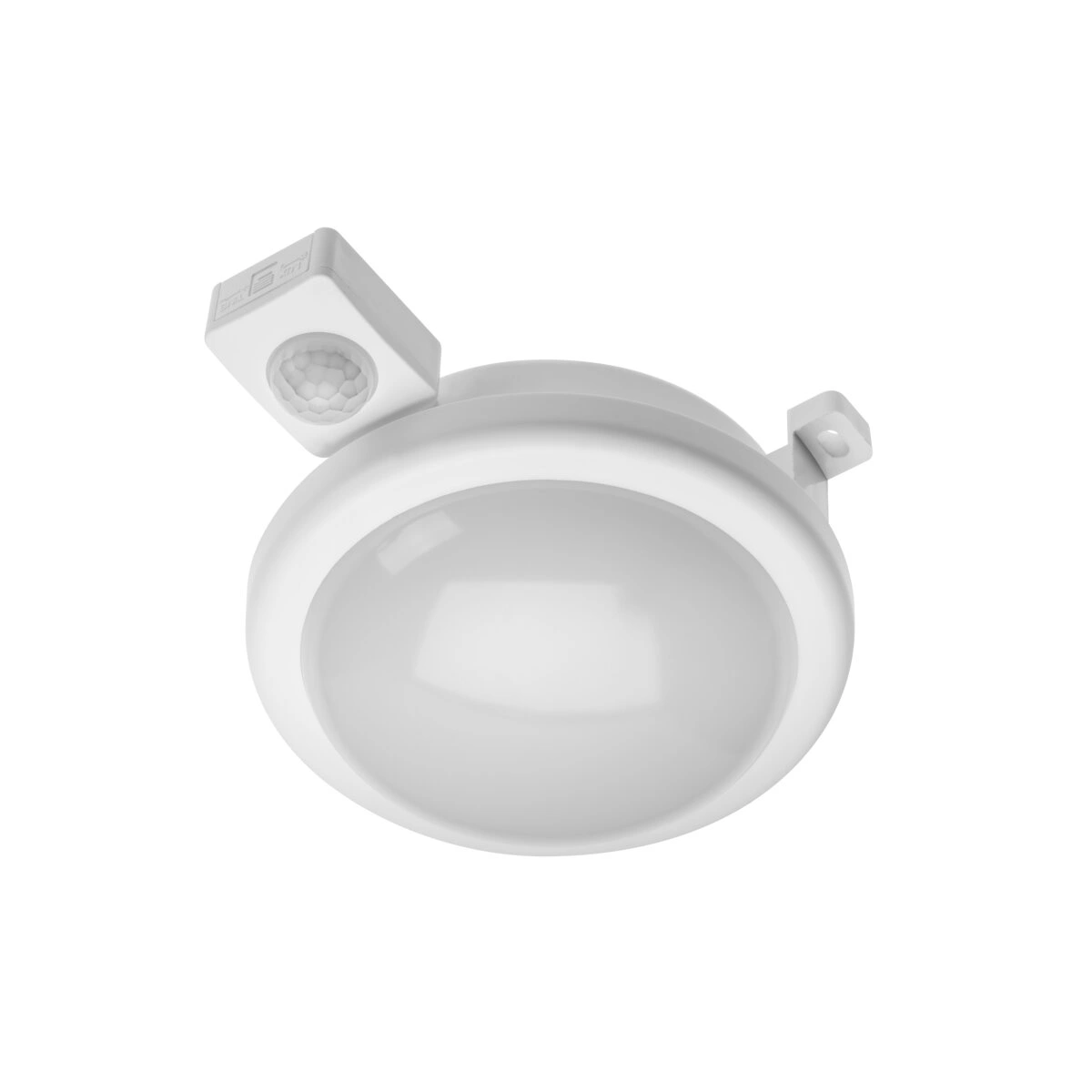 oprawa kanałowa okrągła LED DELTA OR 6W 400lm IP54 IK09, biały, biały neutralny [z czujnikiem ruchu]