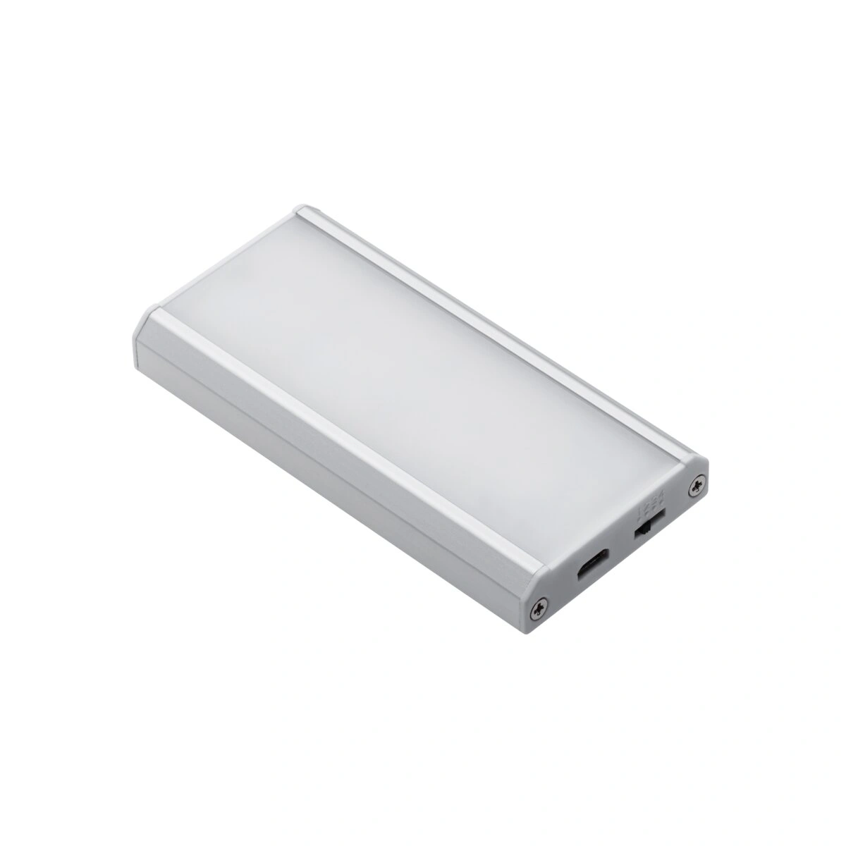 oprawa LED COMA IR 1W 40-50lm IP20, srebrny [bezprzewodowa, ładowana przez port USB, przewód USB 0,5m]