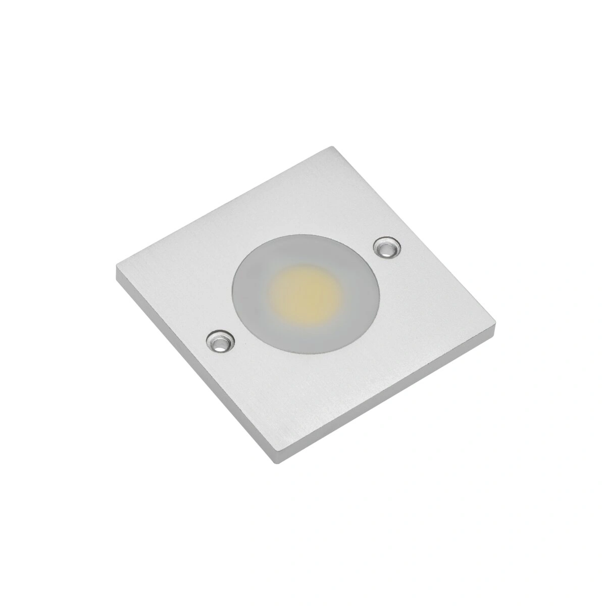oprawa LED JOVITA 3W 200lm 12VDC IP20, kwadratowa, aluminim [z przewodem 1,5m]