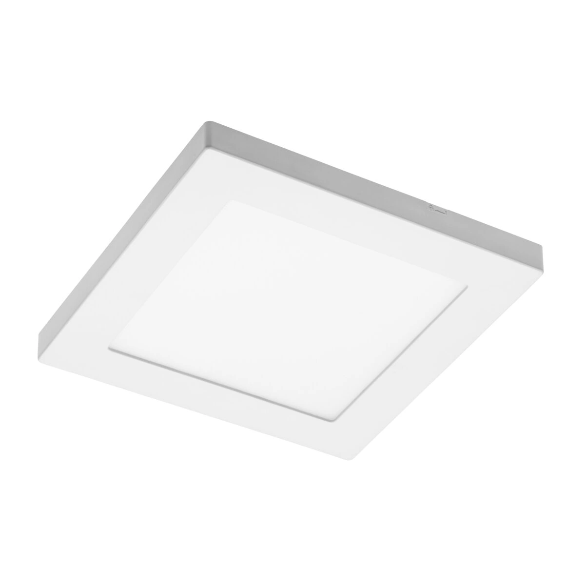 oprawa LED MOZA 12W 1000lm IP40 IK08, kwadratowy, biały, biały neutralny