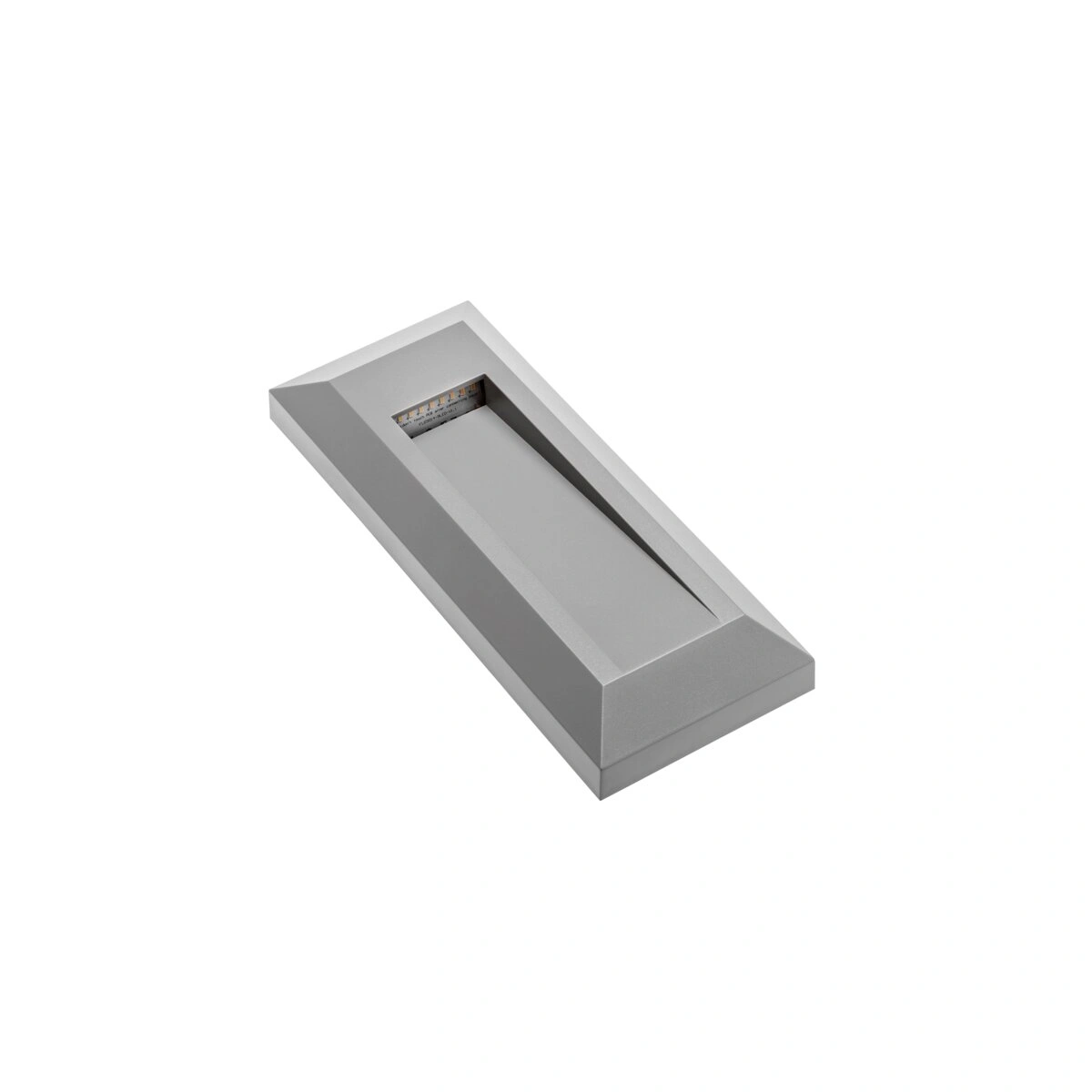 oprawa schodowa LED SILVER PB 1W 45lm 220-240V IP65, szary, biały ciepły