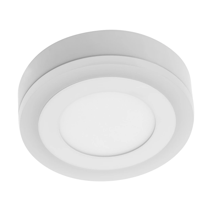 oprawa natynkowa LED TWINS 9W(6W+3W) 640lm, IP20, biały, biały ciepły