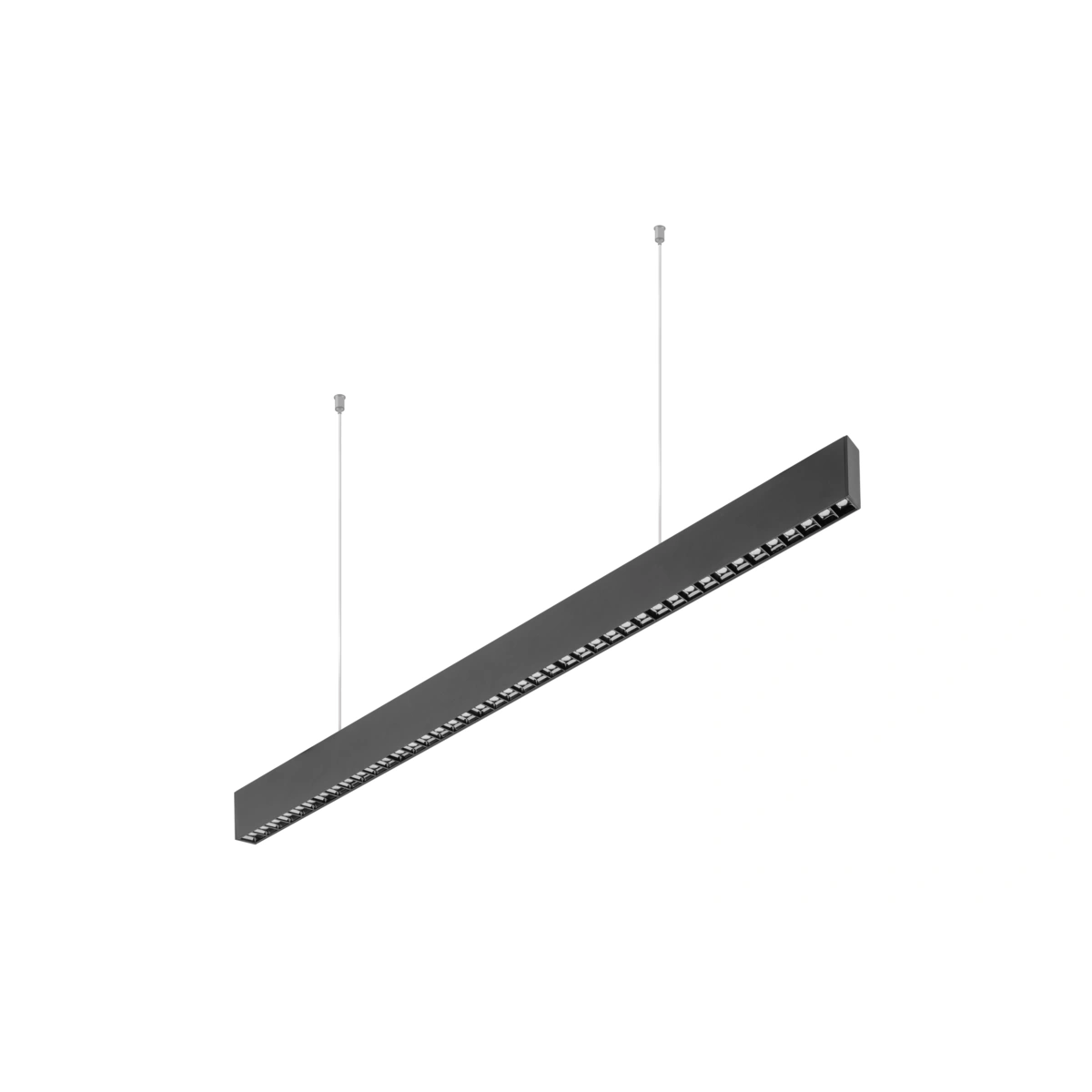 oprawa zwieszana LED VILANA 42W (30W+12W) IP20 IK08, czarny, biały neutralny