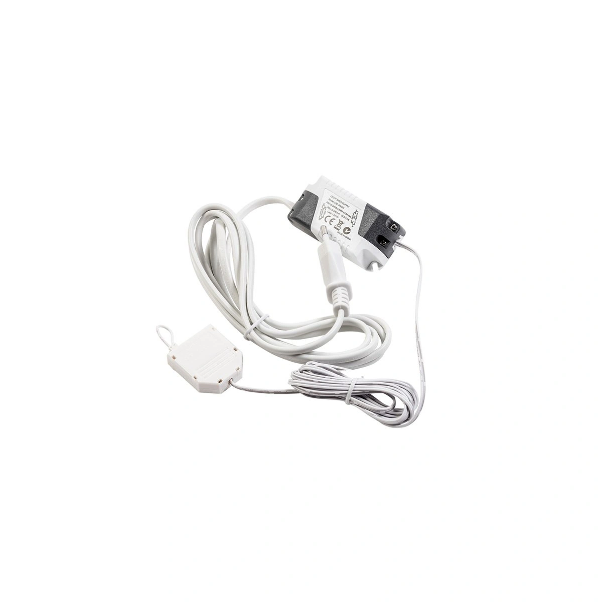 Zasilacz LED 3W 0,35A [z kablem zasilającym, włącznikiem i dystrybutorem]