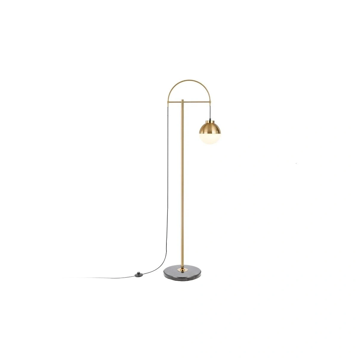 lampa podłogowa ABIS F 1x27, złoty GTV DECOR