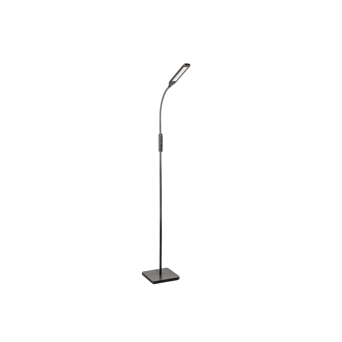 lampa podłogow 8W 450lm VASALIA, czarny [zmienna barwa śwaitła, 5 stopni ściemnienia] GTV DECOR