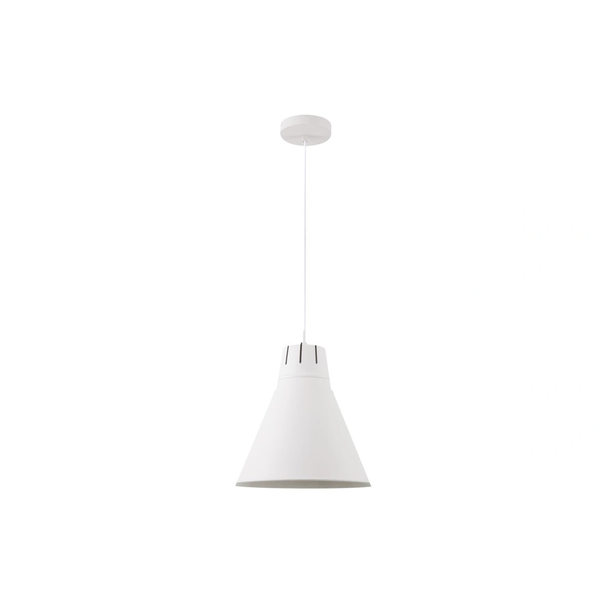 oprawa sufitowa GIANNI L 1xE27, biały [średnica 32cm] GTV DECOR