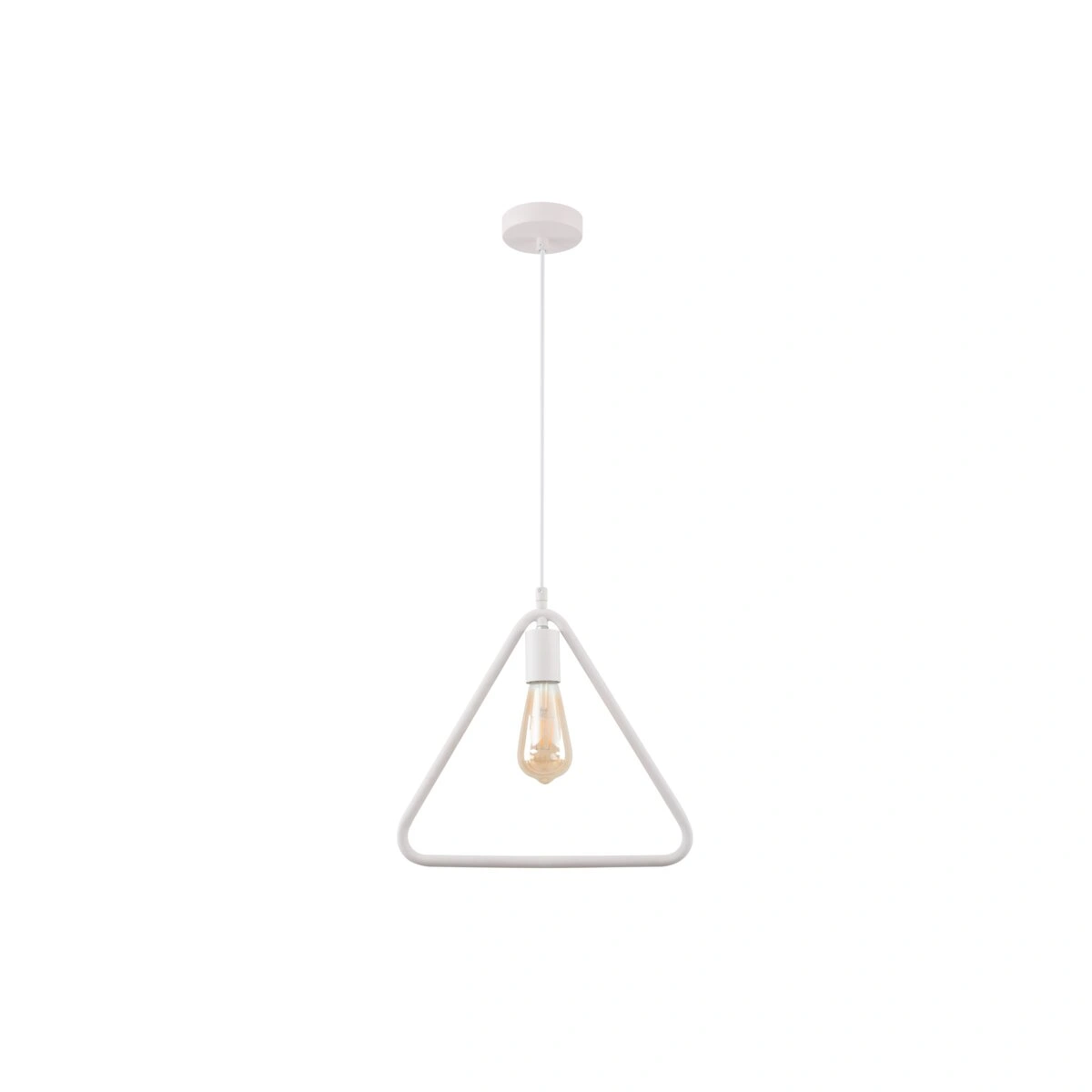 oprawa sufitowa GIJA 1xE27, biały [średnica 32cm] GTV DECOR