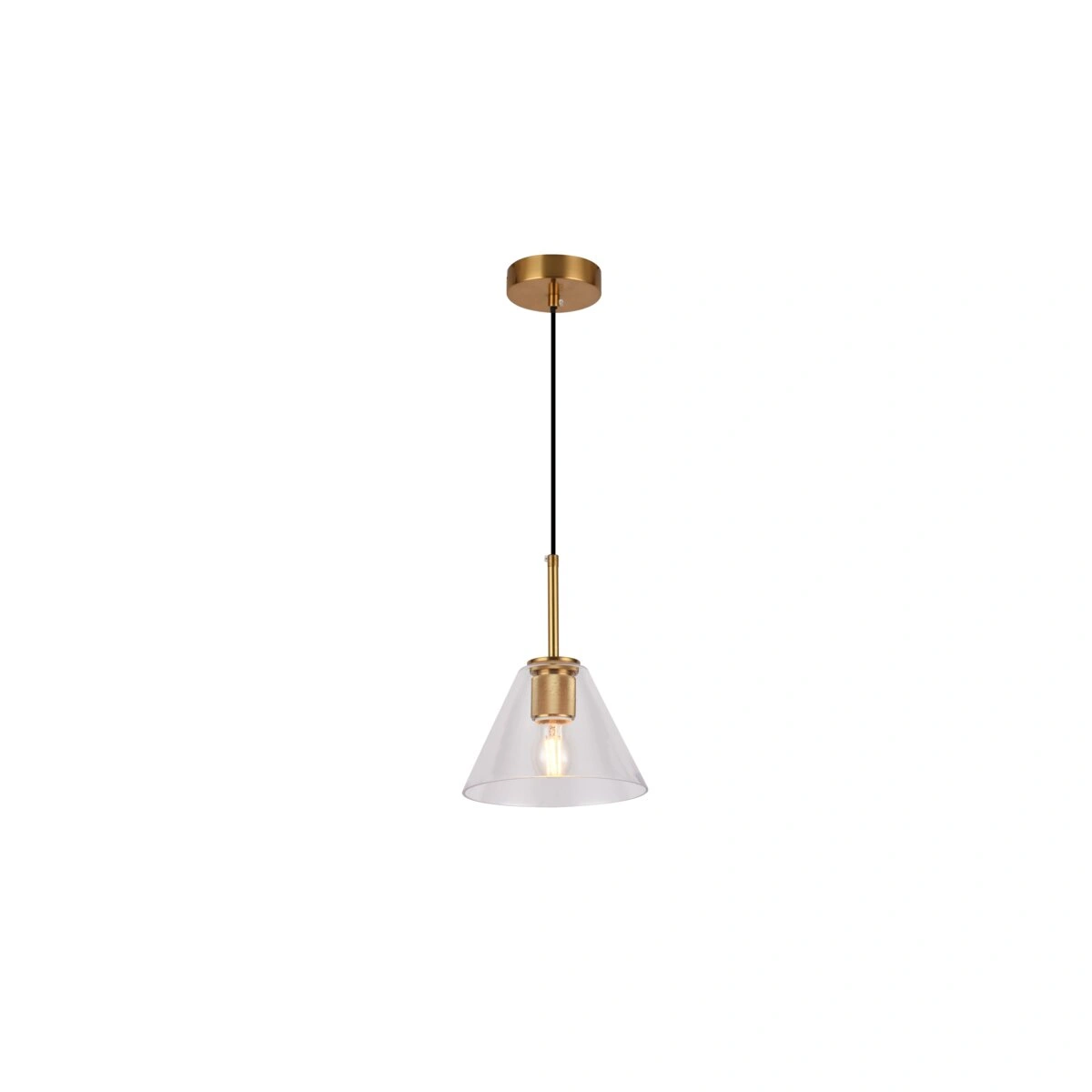 oprawa sufitowa GIGLAS 2 1xE27, złoty GTV DECOR