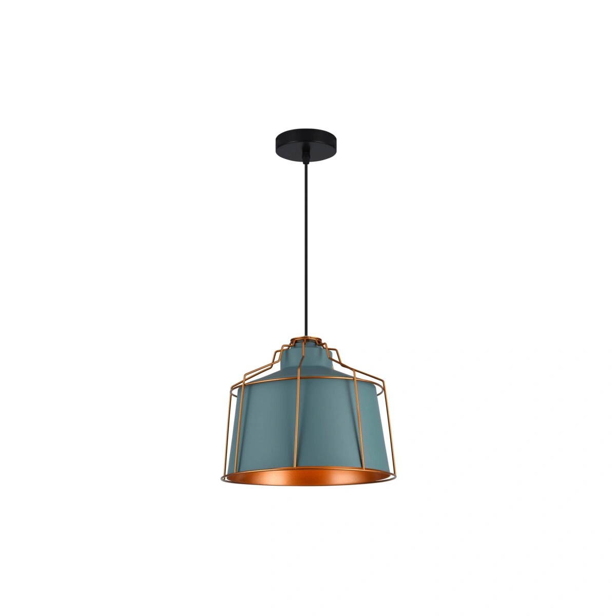 oprawa sufitowa GOA 1xE27, niebieski GTV DECOR