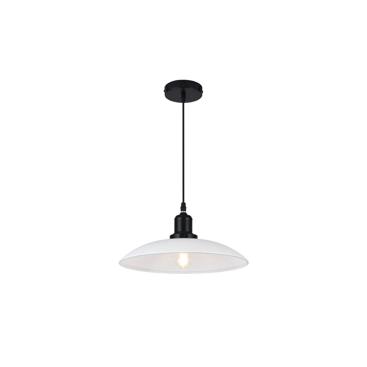 oprawa sufitowa HORIZON 1xE27, biały GTV DECOR