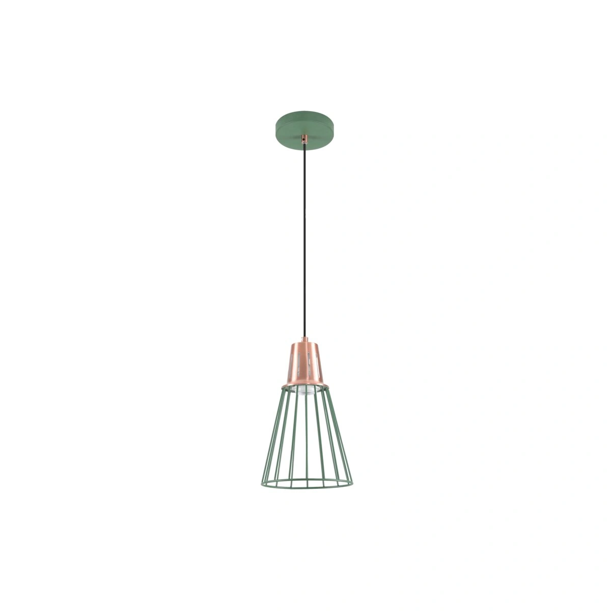 oprawa sufitowa KALIOPE 1xE27, zielony GTV DECOR