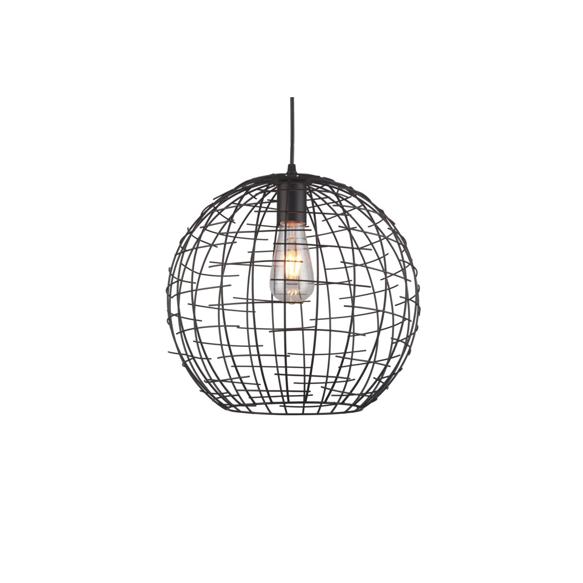 oprawa sufitowa VIELA 2 1xE27, czarno-złoty GTV DECOR