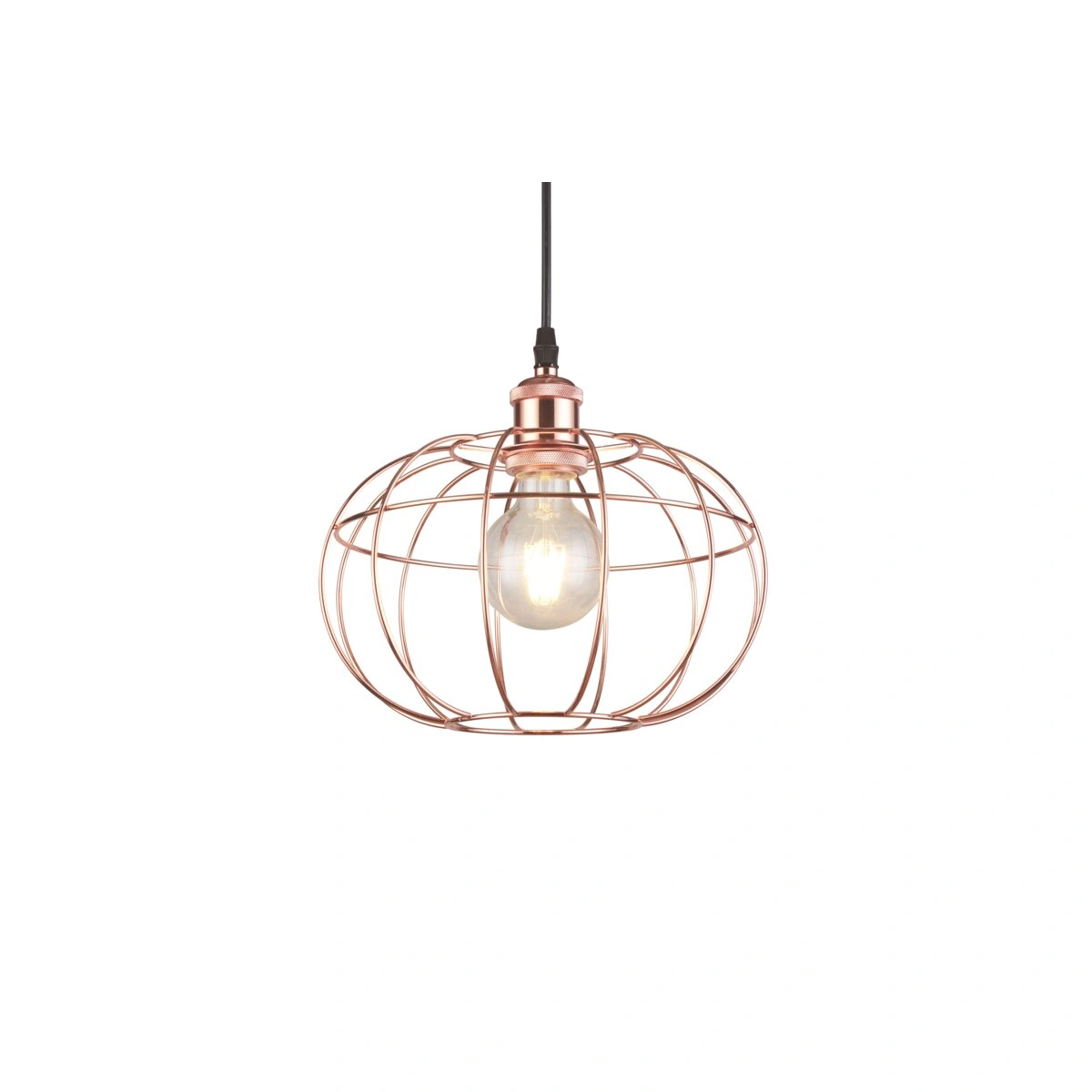 oprawa sufitowa VIELA 4 1xE27, miedziany GTV DECOR