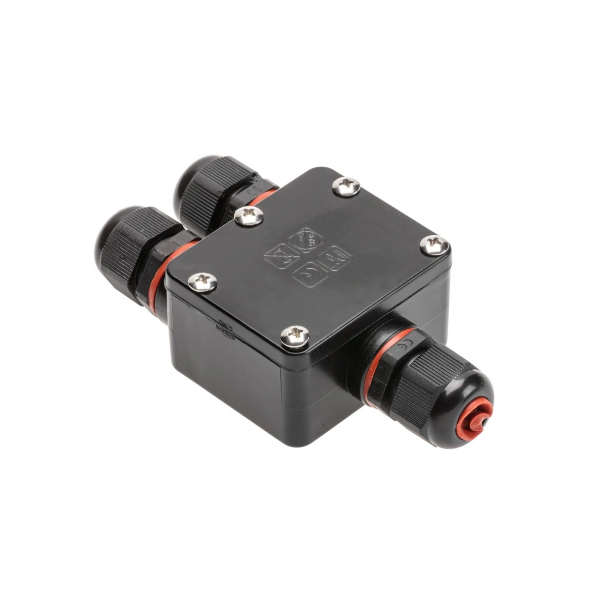 łącznik do przewodów elekrycznych IP68 [prosty 1-2]