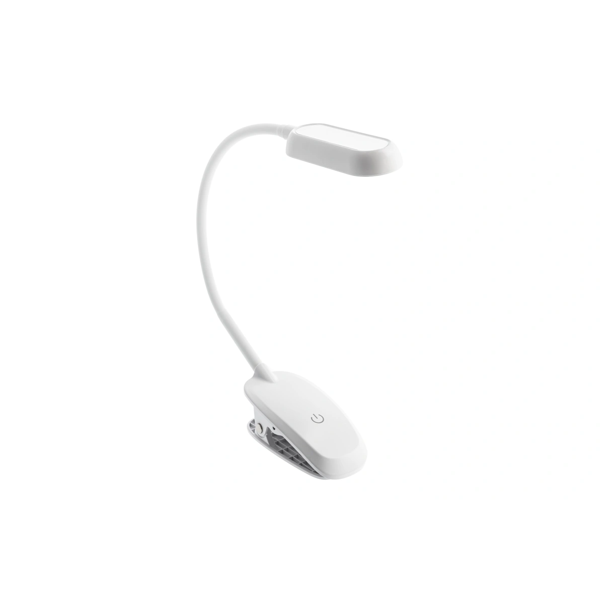 Lampka biurkowa LED 4W 300lm FROGY, biały [bateria 1200mAh][ściemnialna]