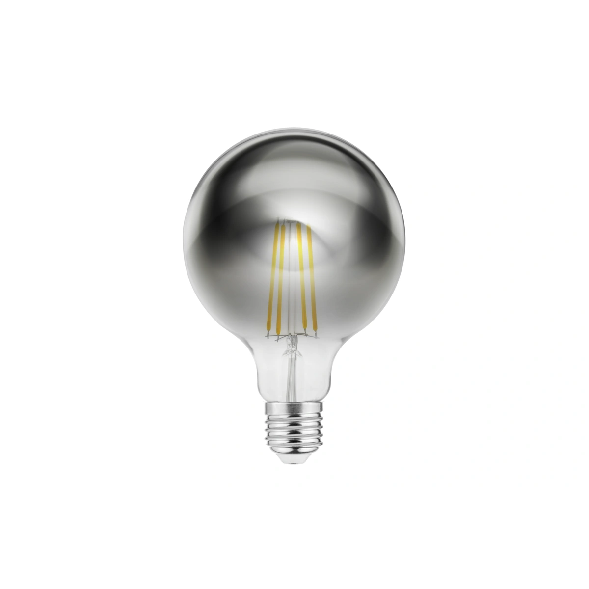 żarówka LED E27 8W 450lm G95, biały ciepły PRZYCIEMNIANA Z FILAMENTEM